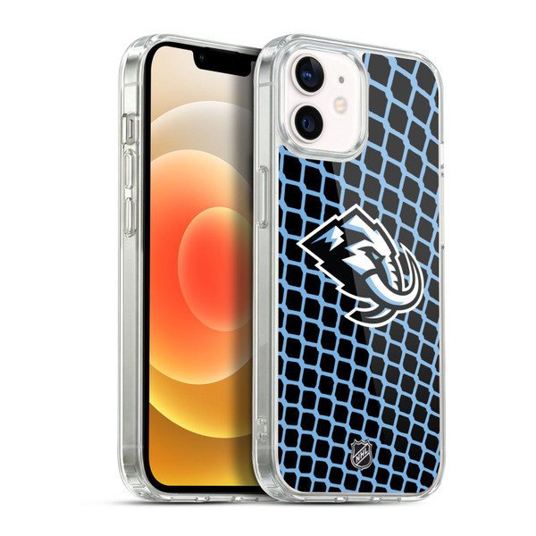 NHL Utah Mammoth Net Pattern Soft Gel Case for Apple iPhone 12 / iPhone 12 Pro & MagSafe