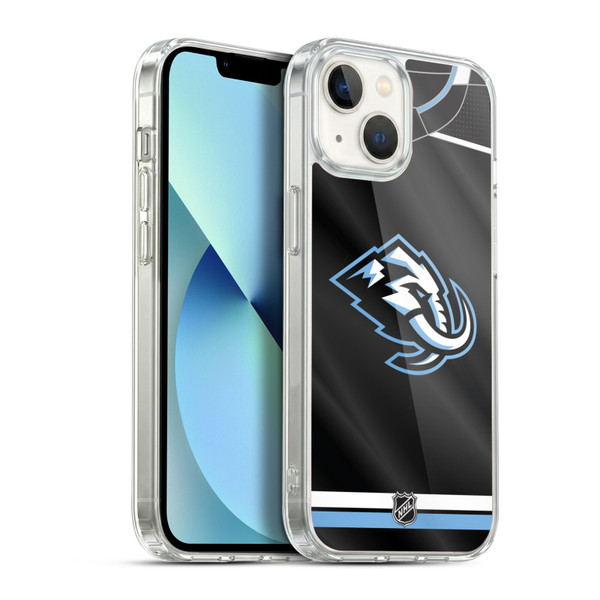 NHL Utah Mammoth Jersey Soft Gel Case for Apple iPhone 13