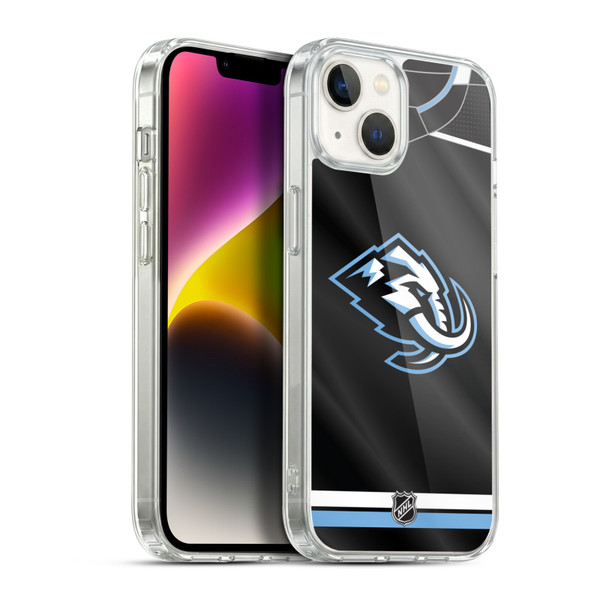NHL Utah Mammoth Jersey Soft Gel Case for Apple iPhone 14 Plus & MagSafe
