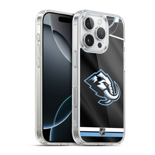 NHL Utah Mammoth Jersey Soft Gel Case for Apple iPhone 16 Pro & MagSafe