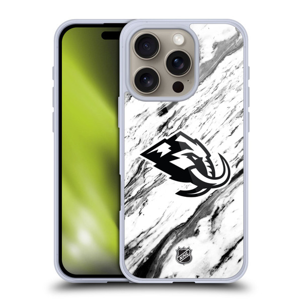 NHL Utah Mammoth Marble Soft Gel Case for Apple iPhone 16 Pro NHL Utah Mammoth Marble Soft Gel Case for Apple iPhone 16 Pro