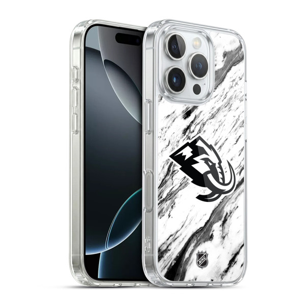 NHL Utah Mammoth Marble Soft Gel Case for Apple iPhone 16 Pro & MagSafe