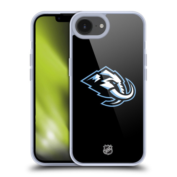 NHL Utah Mammoth Plain Soft Gel Case for Apple iPhone 16e