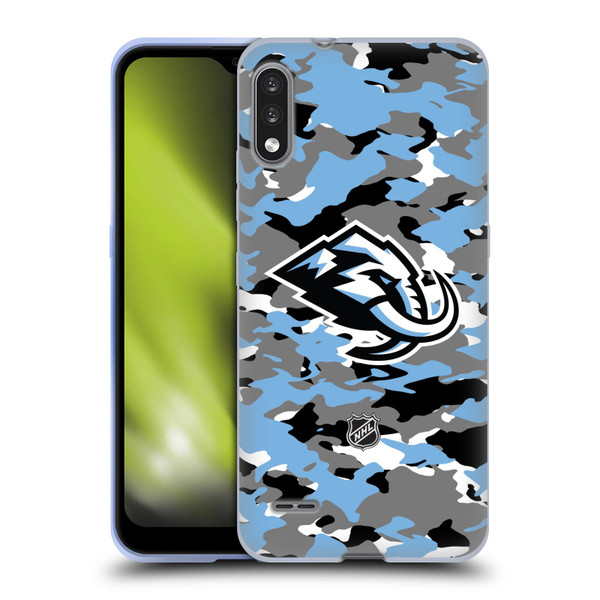 NHL Utah Mammoth Camouflage Soft Gel Case for LG K22