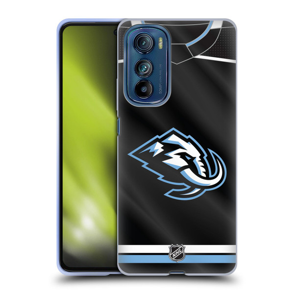 NHL Utah Mammoth Jersey Soft Gel Case for Motorola Edge 30