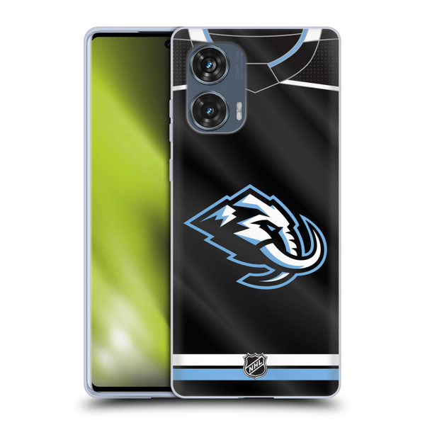 NHL Utah Mammoth Jersey Soft Gel Case for Motorola Edge 50 Fusion NHL Utah Mammoth Jersey Soft Gel Case for Motorola Edge 50 Fusion
