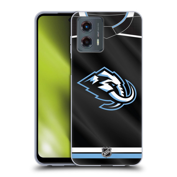 NHL Utah Mammoth Jersey Soft Gel Case for Motorola Moto G (2023) NHL Utah Mammoth Jersey Soft Gel Case for Motorola Moto G (2023)