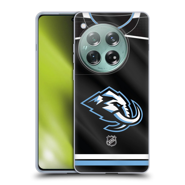 NHL Utah Mammoth Jersey Soft Gel Case for OnePlus 12