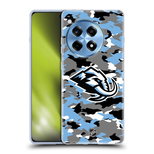 NHL Utah Mammoth Camouflage Soft Gel Case for OnePlus 12R