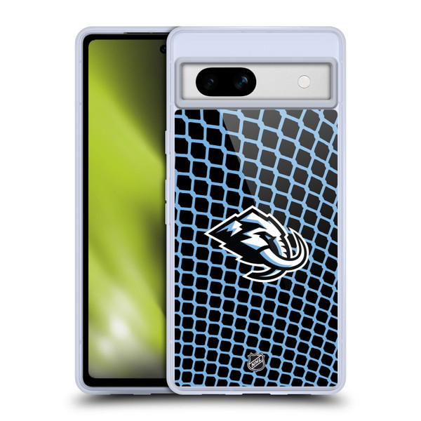 NHL Utah Mammoth Net Pattern Soft Gel Case for Google Pixel 7a