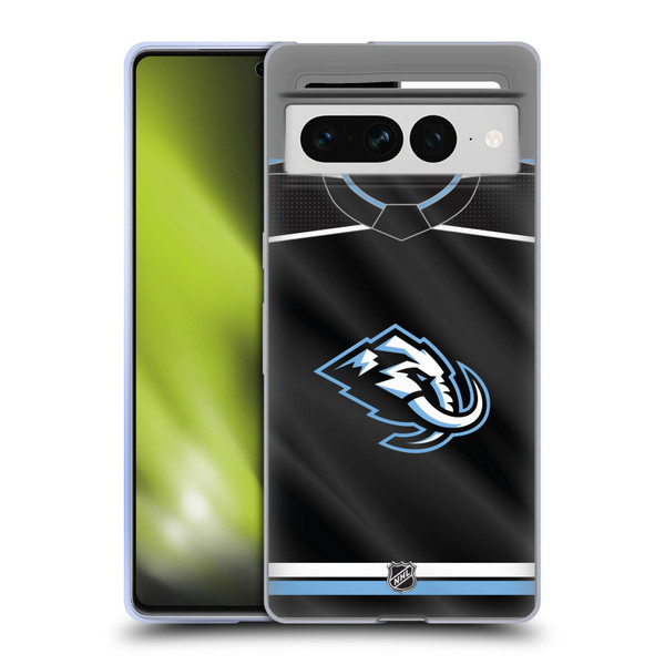NHL Utah Mammoth Jersey Soft Gel Case for Google Pixel 7 Pro