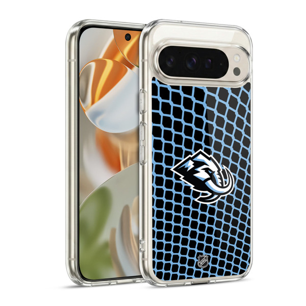NHL Utah Mammoth Net Pattern Soft Gel Case for Google Pixel 9 / Pixel 9 Pro
