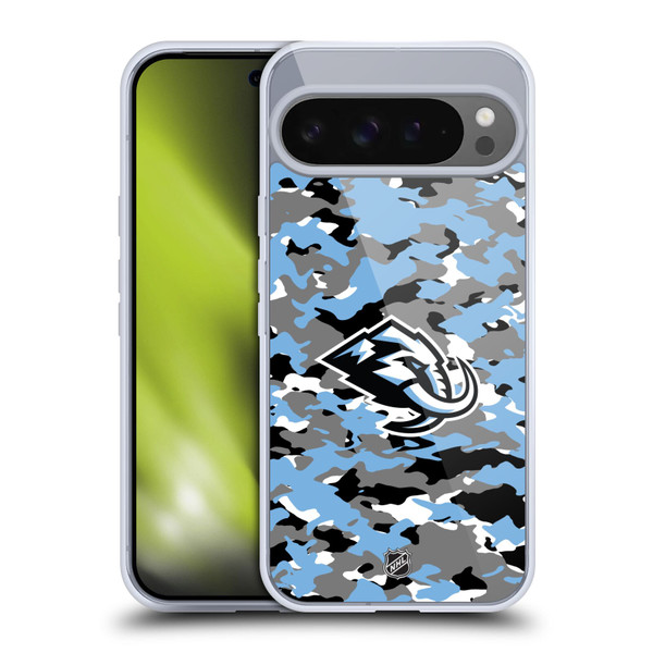 NHL Utah Mammoth Camouflage Soft Gel Case for Google Pixel 9 Pro XL