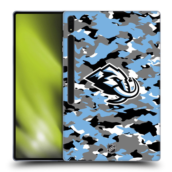 NHL Utah Mammoth Camouflage Soft Gel Case for Samsung Galaxy Tab S8 Ultra