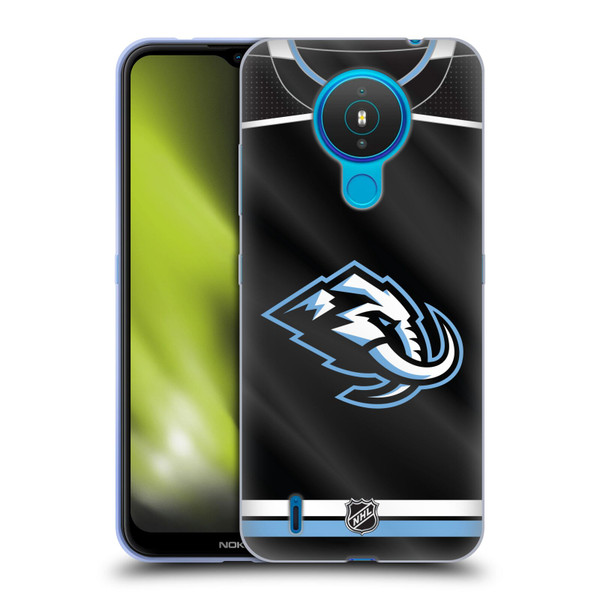 NHL Utah Mammoth Jersey Soft Gel Case for Nokia 1.4