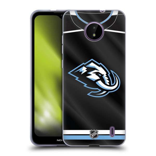 NHL Utah Mammoth Jersey Soft Gel Case for Nokia C10 / C20