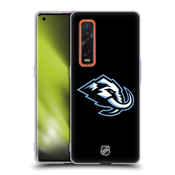 NHL Utah Mammoth Plain Soft Gel Case for OPPO Find X2 Pro 5G