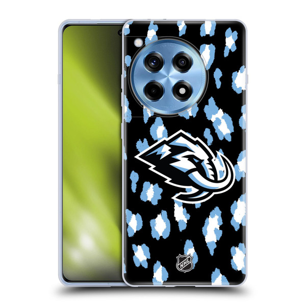 NHL Utah Mammoth Leopard Pattern Soft Gel Case for OPPO OnePlus Ace 3 5G