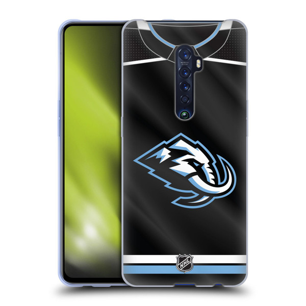 NHL Utah Mammoth Jersey Soft Gel Case for OPPO Reno 2