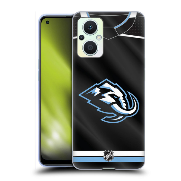 NHL Utah Mammoth Jersey Soft Gel Case for OPPO Reno8 Lite