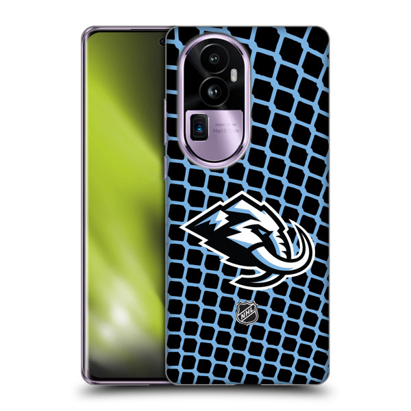 NHL Utah Mammoth Net Pattern Soft Gel Case for OPPO Reno10 Pro+