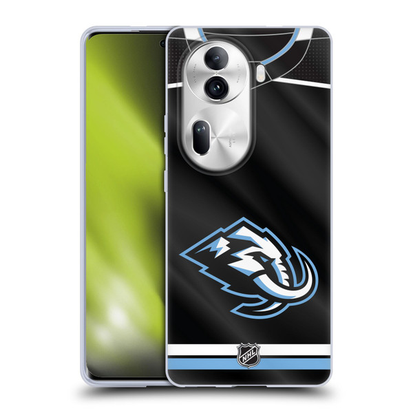 NHL Utah Mammoth Jersey Soft Gel Case for OPPO Reno11 Pro