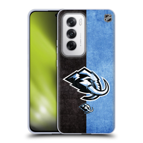 NHL Utah Mammoth Half Distressed Soft Gel Case for OPPO Reno12 5G NHL Utah Mammoth Half Distressed Soft Gel Case for OPPO Reno12 5G