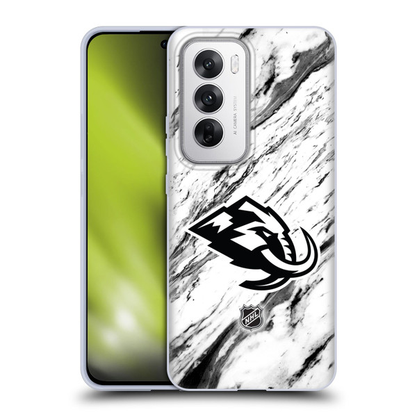 NHL Utah Mammoth Marble Soft Gel Case for OPPO Reno12 5G