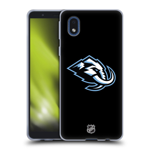 NHL Utah Mammoth Plain Soft Gel Case for Samsung Galaxy A01 Core (2020)