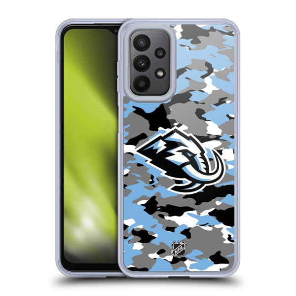 NHL Utah Mammoth Camouflage Soft Gel Case for Samsung Galaxy A23 / 5G (2022)
