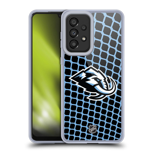NHL Utah Mammoth Net Pattern Soft Gel Case for Samsung Galaxy A33 5G (2022)