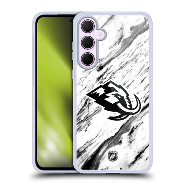 NHL Utah Mammoth Marble Soft Gel Case for Samsung Galaxy A35 5G