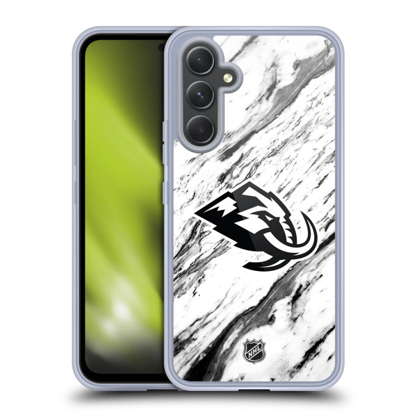 NHL Utah Mammoth Marble Soft Gel Case for Samsung Galaxy A54 5G