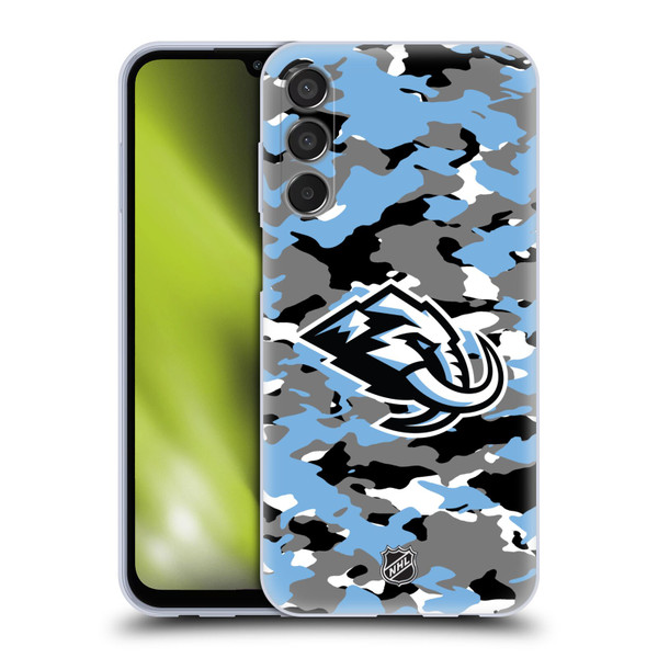 NHL Utah Mammoth Camouflage Soft Gel Case for Samsung Galaxy M15/F15 5G
