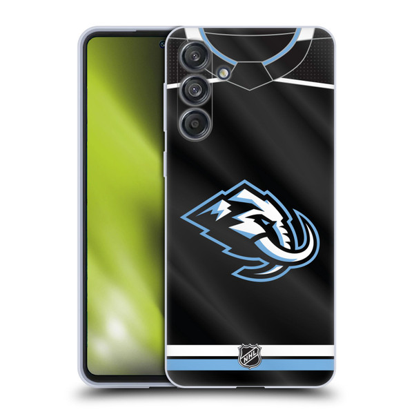 NHL Utah Mammoth Jersey Soft Gel Case for Samsung Galaxy M55 5G
