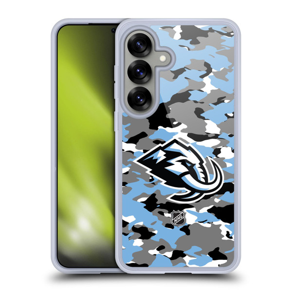 NHL Utah Mammoth Camouflage Soft Gel Case for Samsung Galaxy S25