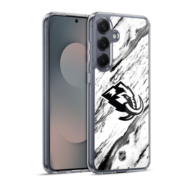NHL Utah Mammoth Marble Soft Gel Case for Samsung Galaxy S25+ & MagSafe