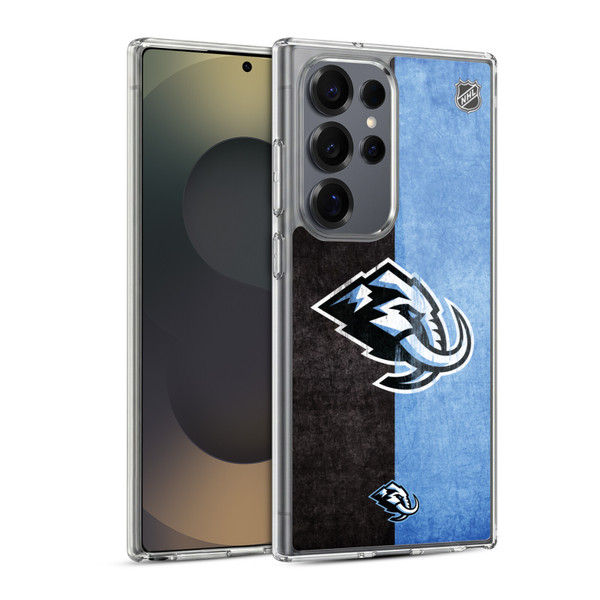 NHL Utah Mammoth Half Distressed Soft Gel Case for Samsung Galaxy S25 Ultra & MagSafe