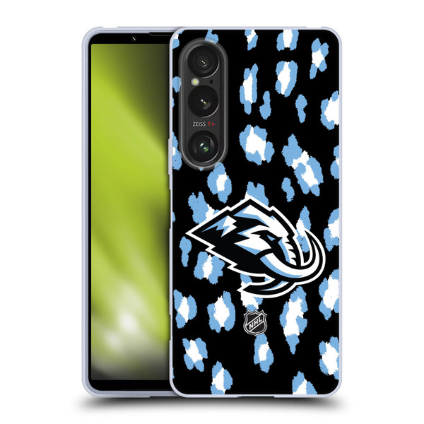 NHL Utah Mammoth Leopard Pattern Soft Gel Case for Sony Xperia 1 VI 5G NHL Utah Mammoth Leopard Pattern Soft Gel Case for Sony Xperia 1 VI 5G