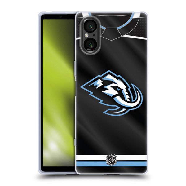 NHL Utah Mammoth Jersey Soft Gel Case for Sony Xperia 5 V 5G NHL Utah Mammoth Jersey Soft Gel Case for Sony Xperia 5 V 5G