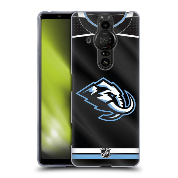 NHL Utah Mammoth Jersey Soft Gel Case for Sony Xperia Pro-I