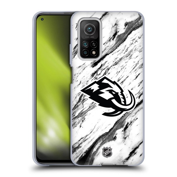 NHL Utah Mammoth Marble Soft Gel Case for Xiaomi Mi 10T 5G