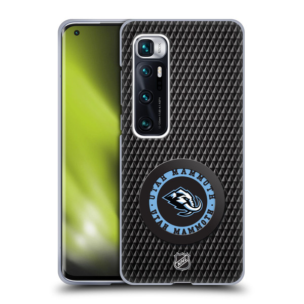 NHL Utah Mammoth Puck Texture Soft Gel Case for Xiaomi Mi 10 Ultra 5G