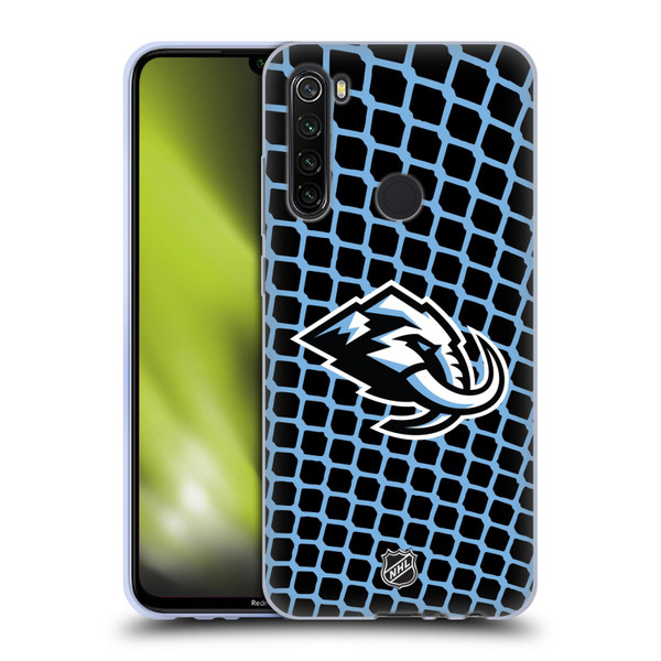 NHL Utah Mammoth Net Pattern Soft Gel Case for Xiaomi Redmi Note 8T