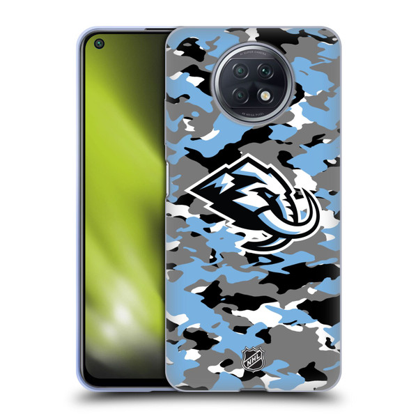 NHL Utah Mammoth Camouflage Soft Gel Case for Xiaomi Redmi Note 9T 5G