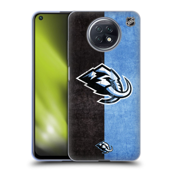 NHL Utah Mammoth Half Distressed Soft Gel Case for Xiaomi Redmi Note 9T 5G