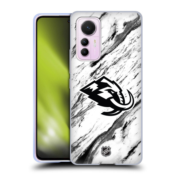 NHL Utah Mammoth Marble Soft Gel Case for Xiaomi 12 Lite
