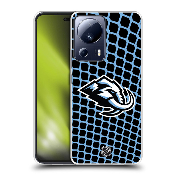 NHL Utah Mammoth Net Pattern Soft Gel Case for Xiaomi 13 Lite 5G