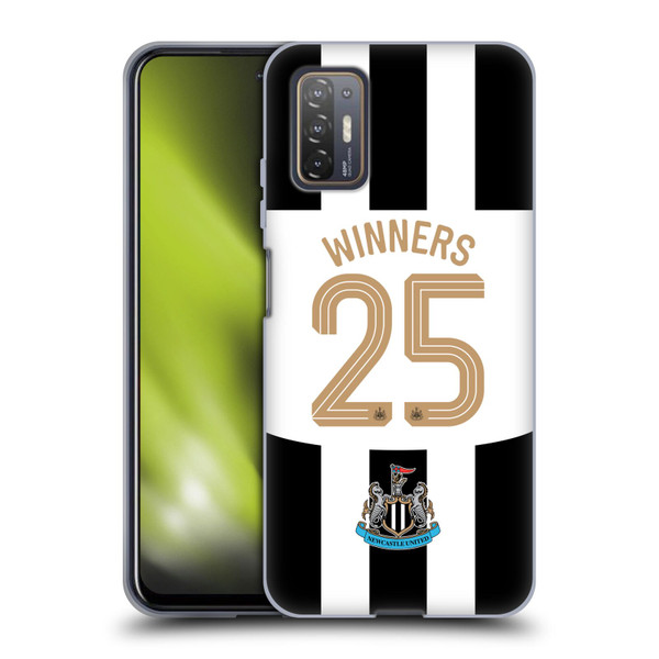Newcastle United Football Club 2025 Cup Winners Home Kit Soft Gel Case for HTC Desire 21 Pro 5G
