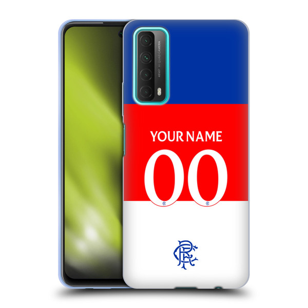 Custom Customised Personalised Rangers FC 2025/26 Kit Away Soft Gel Case for Huawei P Smart (2021) Custom Customised Personalised Rangers FC 2025/26 Kit Away Soft Gel Case for Huawei P Smart (2021)